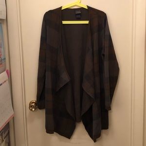 Torrid Outlander Plaid Cardigan Sweater